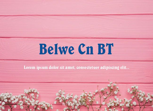 Belwe Cn BT example